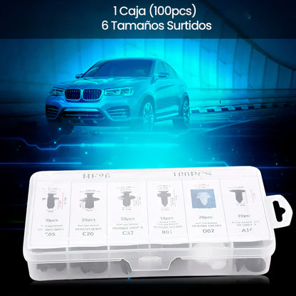 CAJA 100 REMACHES MULTIFUNCIONALES PARA VEHICULOS + ENVÍO GRATIS