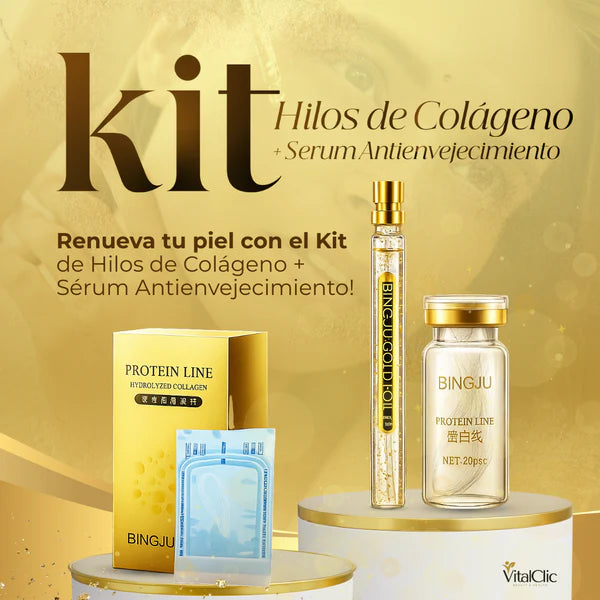 Hilos Colágeno + Sérum Facial