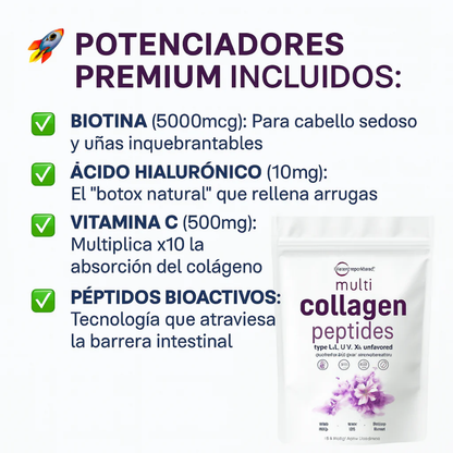 🌸 🌸 MULTI COLLAGEN PEPTIDES ⭐⭐⭐⭐⭐ Belleza & Bienestar desde Adentro