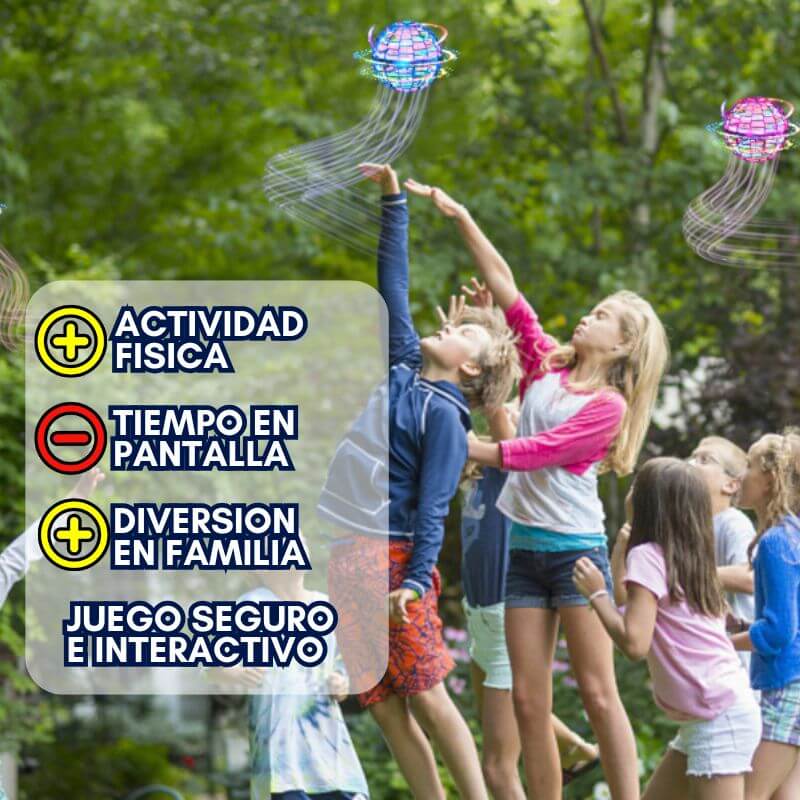 Spinner Volador LED Maxiball – Diversión Ilimitada para Niños